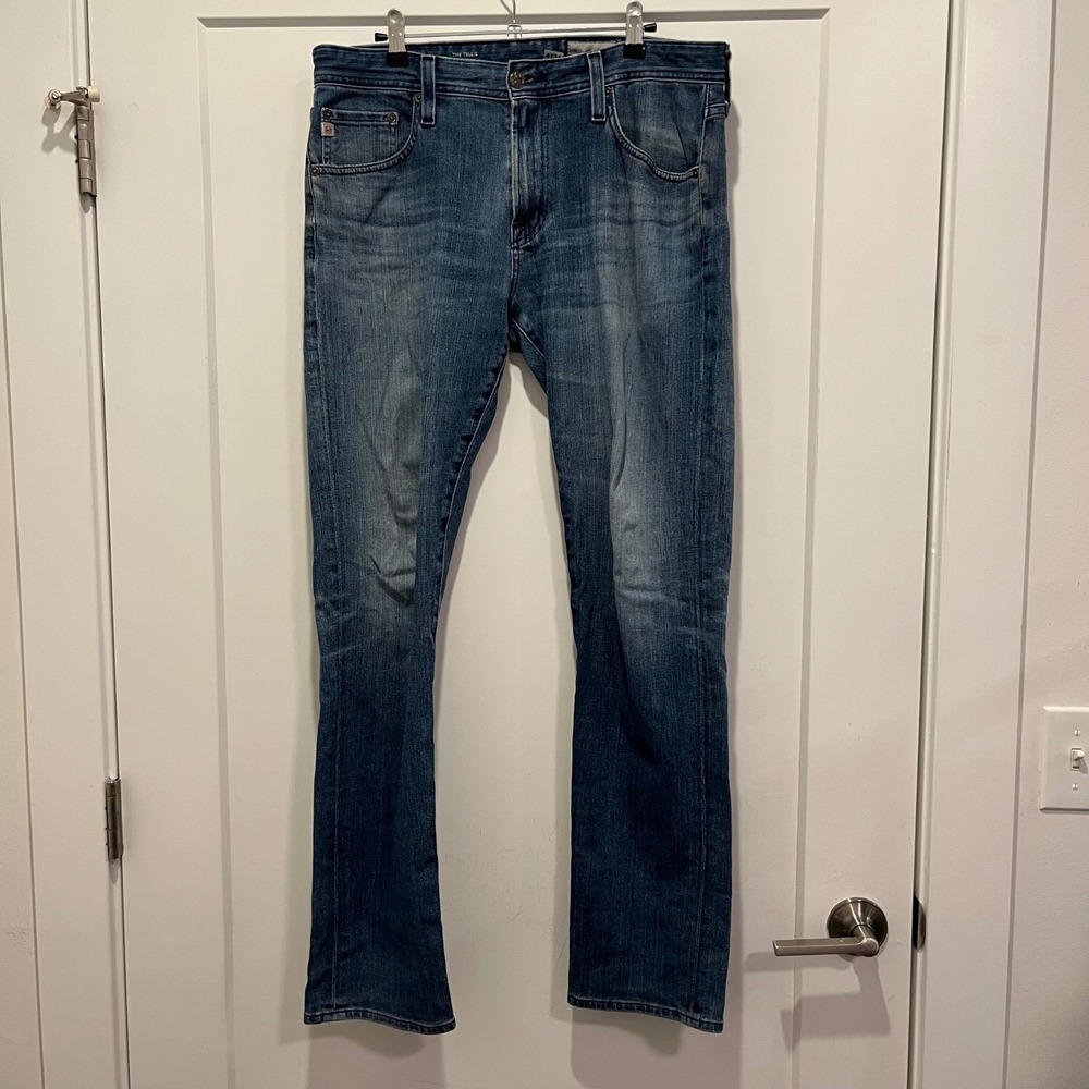 AG Adriano Goldschmied The Tellis Modern Slim Jeans Denim 360 Blue 34R